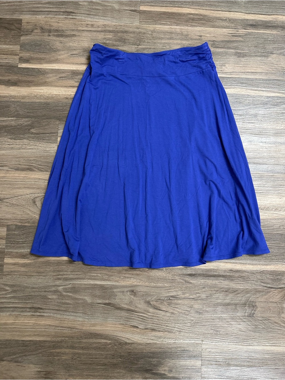 Tribal Blue A Line Skirt
